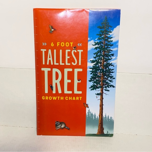 2004 Golden Gate National Parks Conservancy Tallest Tree 6 Foot Growth Chart - Picture 16 of 16